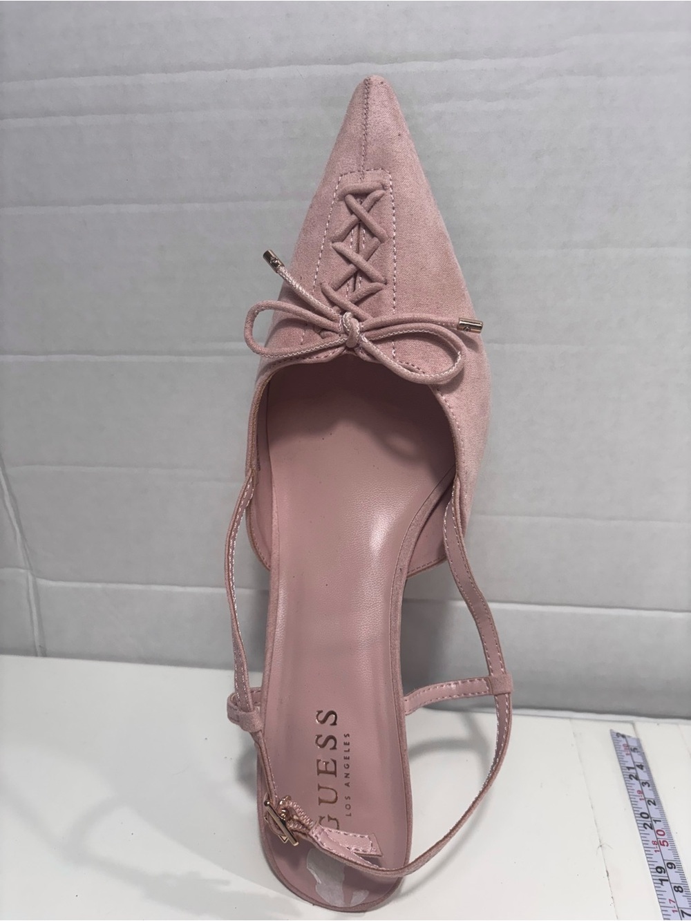 Single Shoe Only | Size 10 | Left Foot GUESS Blush  Pointed toe Slingback  Bow